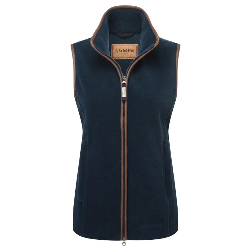 Schoffel Lyndon Fleece Gilet Petrol Blue